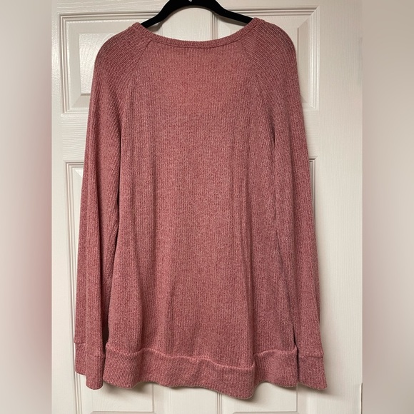 Old Navy Lightweight Sweater Mauve Pink Size M - Picture 3 of 4